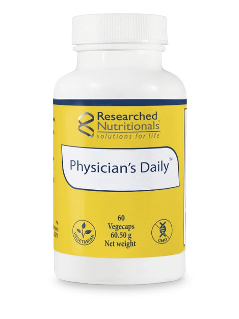 Physician's Daily Multivitamin - 60 Capsules - Researched Nutritionals