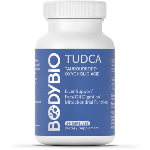 TUDCA (Tauroursodeoxycholic Acid) 60 Capsules – BodyBio