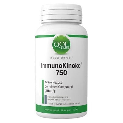 Immuno kinoko AHCC 750mg 60 vcaps – Quality Of Life Labs