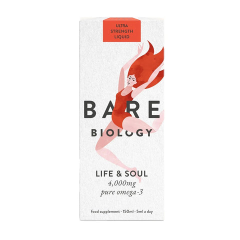 Life & Soul High Strength Omega-3 Fish Oil - Bare Biology