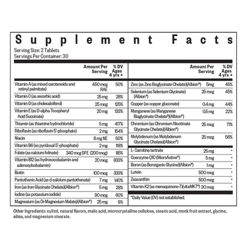 Kids Multivitamin Chewable MF (60 tablets) – Seeking Health