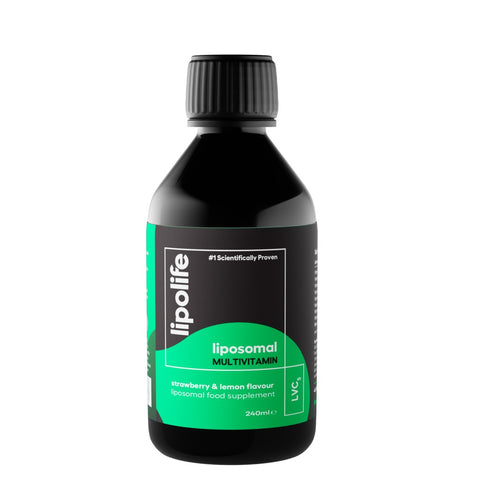 LVC5 – Liposomal Multivitamin (Methylated) - 250 ml – Lipolife (Strawberry & Lemon Flavour)