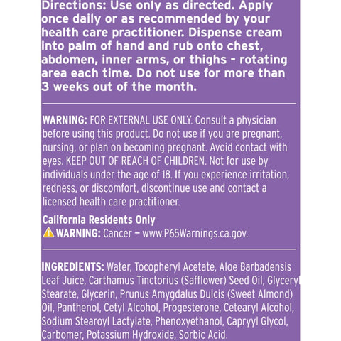 Pro-Gest - Fragrance Free Progesterone cream - Emerita