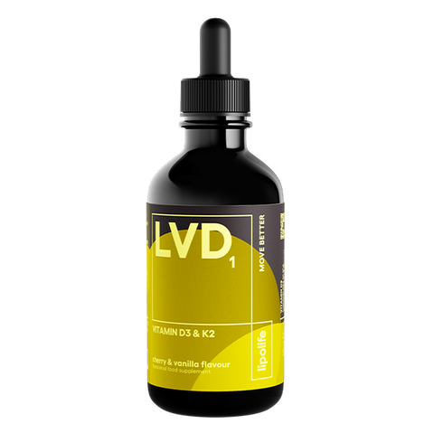 LVD1 – Liposomal Vitamin D3 K2 (Cherry & Vanilla) 60ml – Lipolife