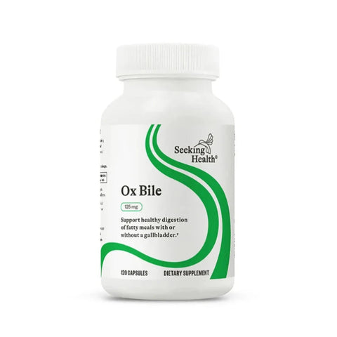 Ox Bile 125mg - Seeking Health