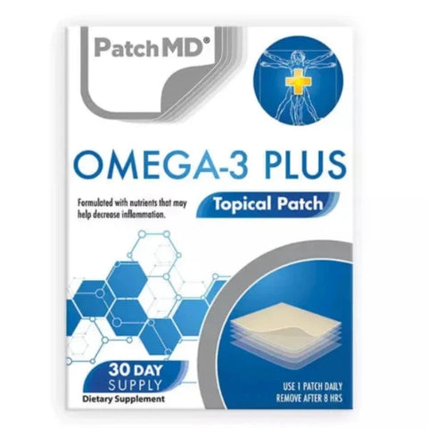 Omega 3 Plus - (Topical Patch 30 Day Supply) - 30 Patches - PatchMD