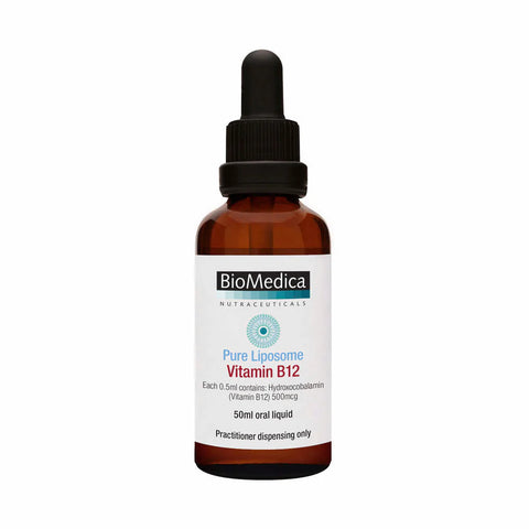 Pure Liposome Vitamin B12 - 50ml Liquid | BioMedica