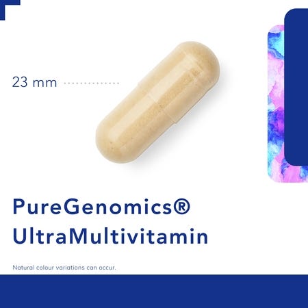 PureGenomics UltraMultivitamin - 90 Capsules | Pure Encapsulations