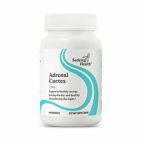 Adrenal Cortex 50mg - 60 Capsules - Seeking Health