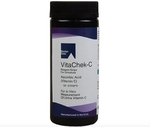 Vitamin C Test Strips – Pack of 50 – Riordan Clinic