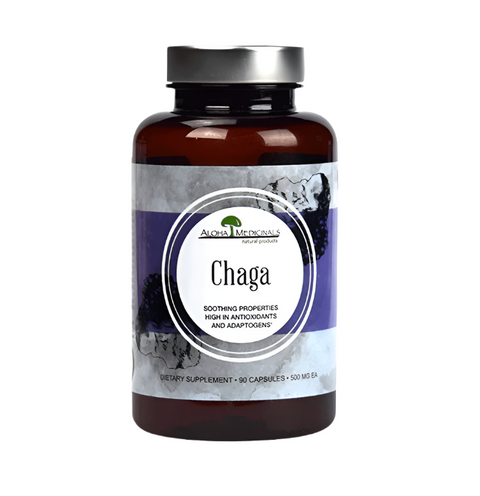 Pure Chaga 90 Capsules – Aloha Medicinals