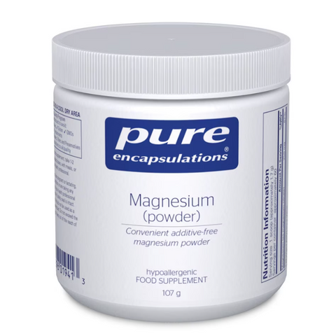 Magnesium Citrate - Powder or Capsules - Pure Encapsulations