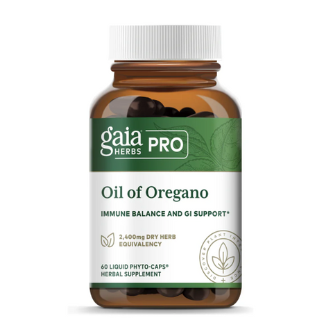 Oil of Oregano 230mg - 60 Liquid Phyto-Caps - Gaia Herbs