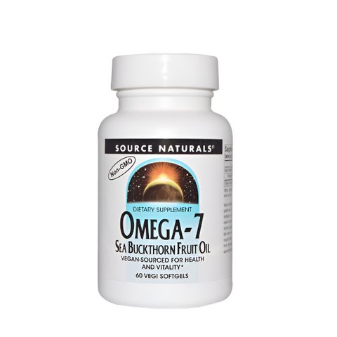 Omega-7, Seabuckthorn Fruit Oil - 60 Vegi Softgels – Source Naturals