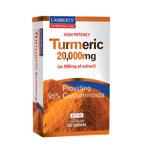 Turmeric 20,000mg - 120 Tablets – Lamberts