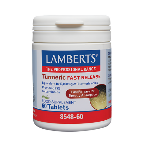 Turmeric 10,000mg Fast Release - 120 tablets - Lamberts