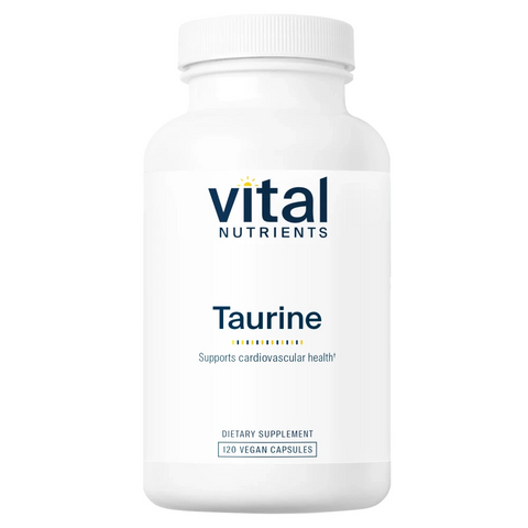 Taurine 1000mg - 120 Capsules - Vital Nutrients