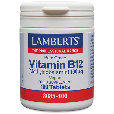 Vitamin B12 100µg - 100 Tablets - Lamberts