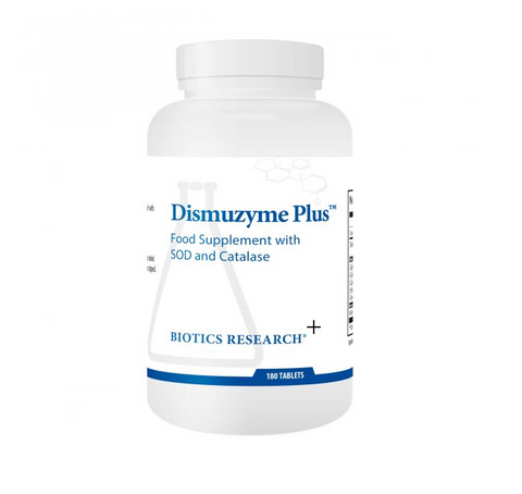 Dismuzyme Plus (180 Tablets) – Biotics Research