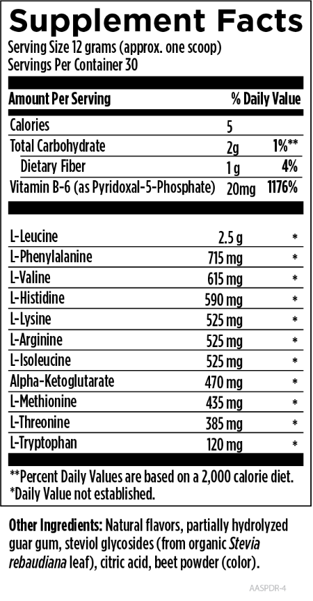 Amino Acid Supreme 360g – Designs for Health