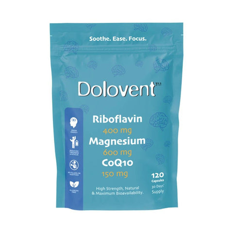 Dolovent Migraine Management - 120 Capsules - Nouveau Healthcare