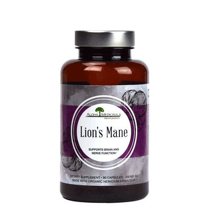 Lion’s Mane (Hericium) – 90 Capsules – Aloha Medicinals