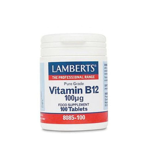 Vitamin B12 100µg - 100 Tablets - Lamberts