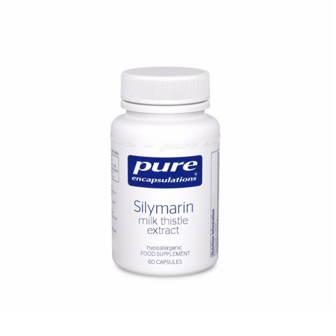Silymarin Milk Thistle Extract – 60 Capsules – 200mg – Pure Encapsulations