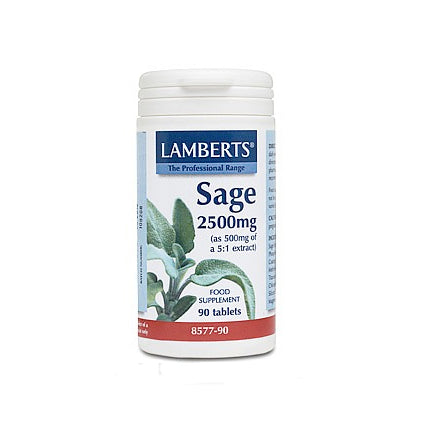 Sage 2500mg - 90 Tablets - Lamberts