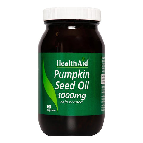 Pumpkin Seed Oil 1000mg (60 capsules) – Health Aid