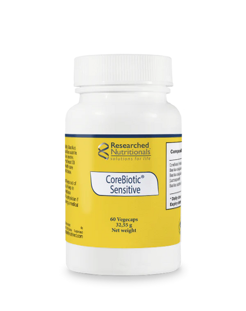 CoreBiotic Soil Based Probiotic (Standard or Sensitive) - 60 Capsules - Researched Nutritionals