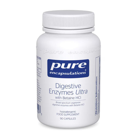 Digestive Enzymes Ultra (with or without HCl) - 90 caps - Pure Encapsulations