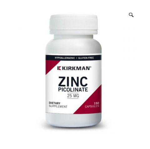 Zinc Picolinate 25mg - 150 Capsules – Kirkman Laboratories