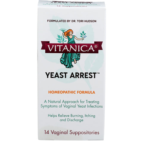 Yeast Arrest - Suppositories - Vitanica