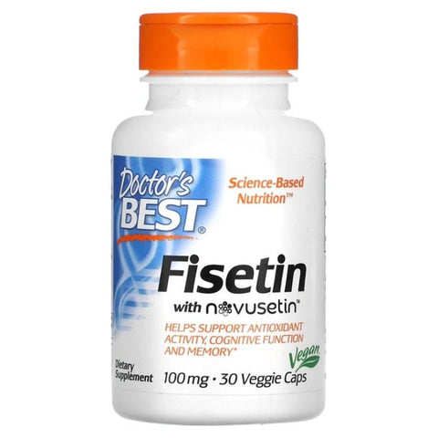 Fisetin with Novusetin 100mg 30 Capsules – Doctor’s Best