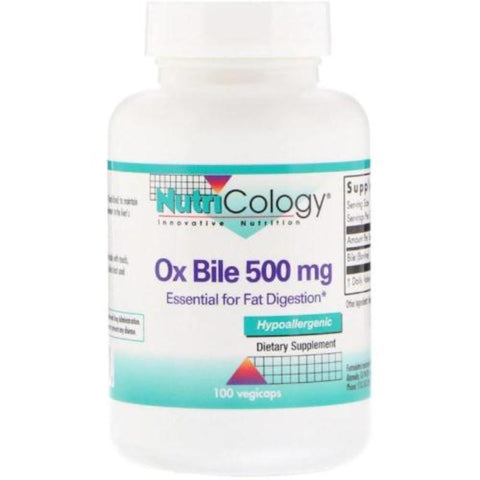 Ox Bile – Nutricology / Allergy Research Group