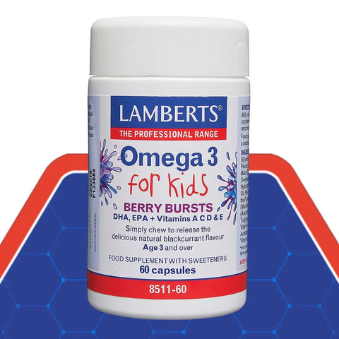 Omega 3 for Kids - 60 Capsules - Lamberts