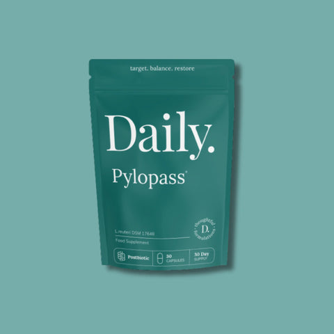 Pylopass (L. reuteri DSM 17648) - 30 Capsules | Nouveau Health/ Made By Daily