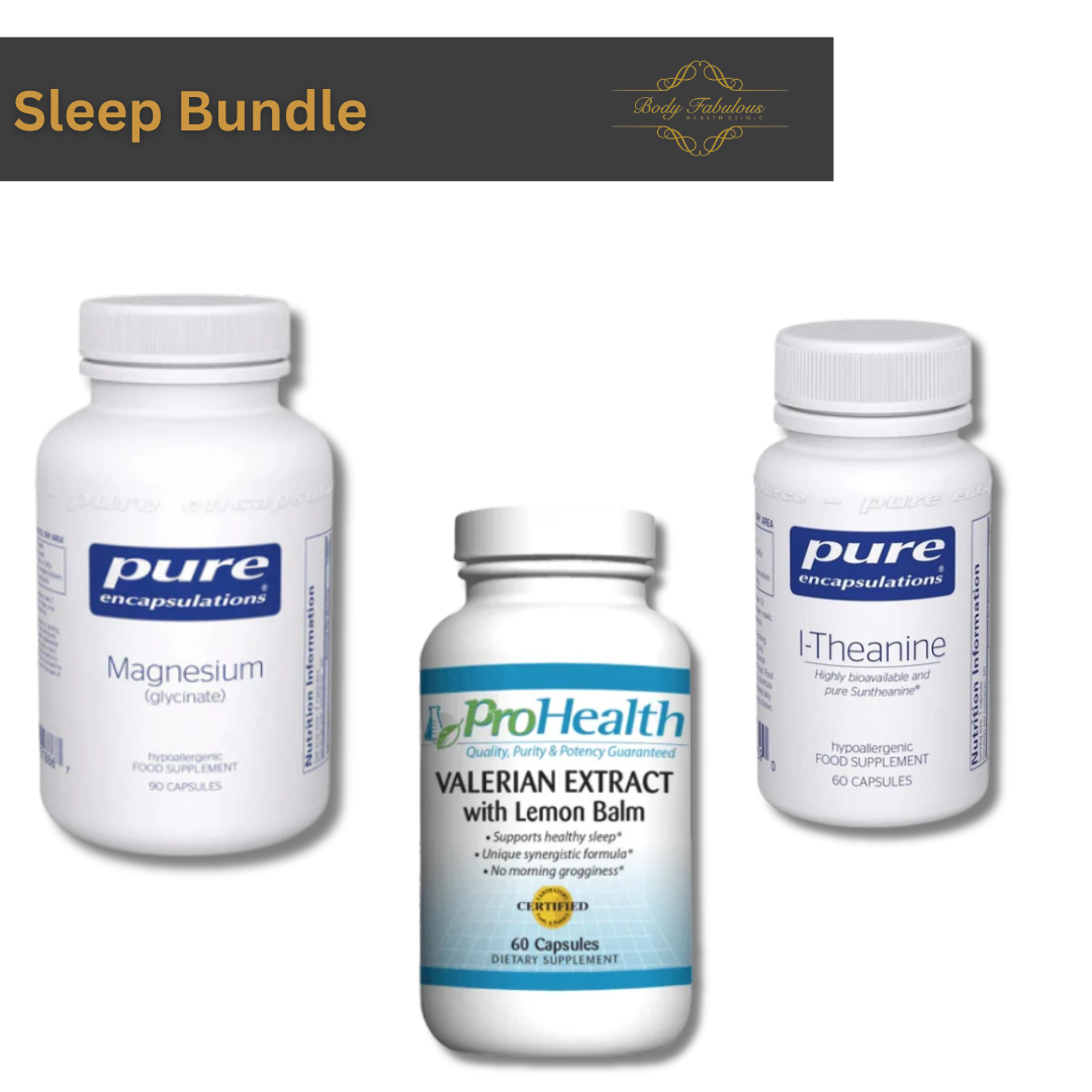 Sleep Supplement Pack – Body Fabulous Health Clinic