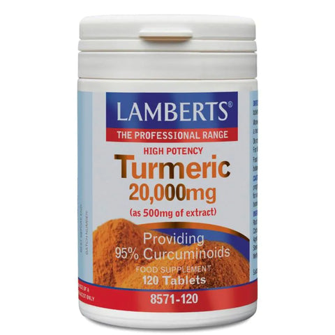 Turmeric 20,000 mg Tablets - Lamberts